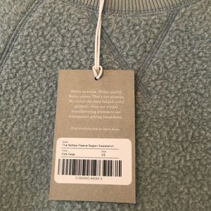 The ReNew Fleece Raglan Sweatshirt